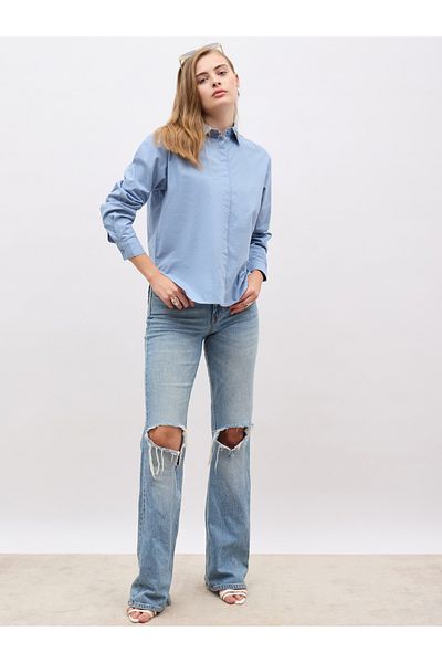 Styli Embellished Detail Long Sleeves Regular Fit Shirt
