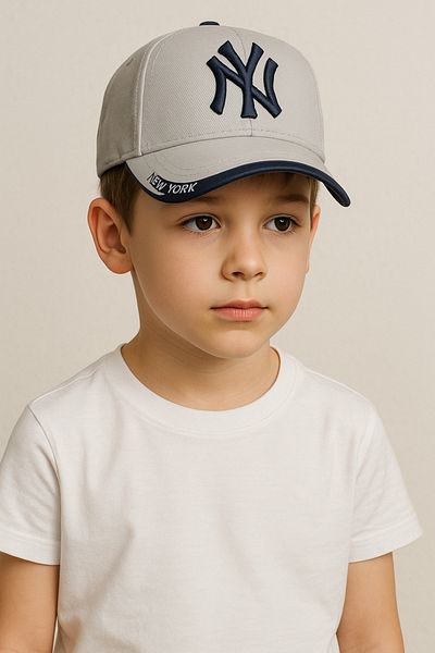 LAGRANZE Premium 6-12 Years Old Children's Cap Hat New York Detailed Summer Children's Hat