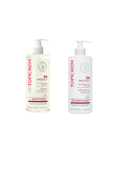 Topicrem DA Protect Ultra Rich Cleansing Gel 500 ml + Topicrem DA Protect Emoliant Balm 500 ml