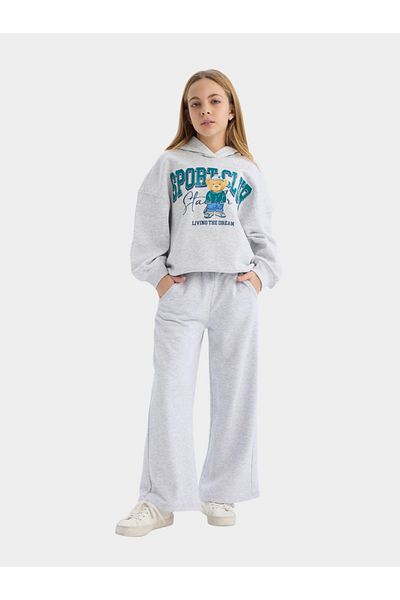 DeFacto Kids Grey Wide Leg Sweatpants