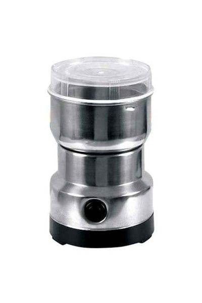 FOXMAG24 Coffee and spice grinder, power 150W, capacity 100g, stainless steel housing, silver
