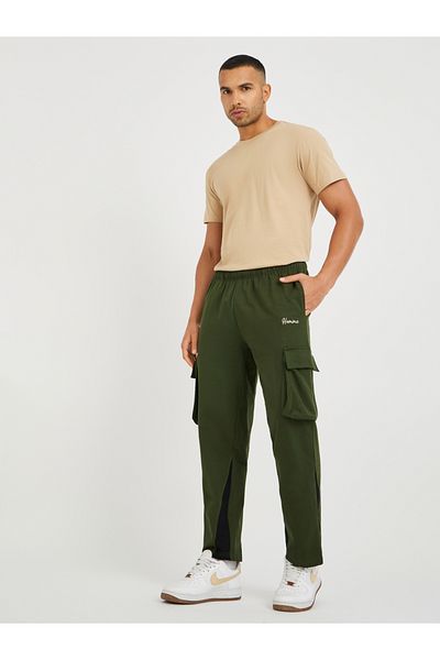 Styli Cargo Pocket Relax Fit Open Hem Jogger