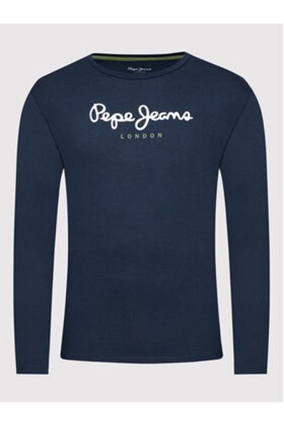 Pepe Jeans Men's Longsleeve PM508209 Navy Blue