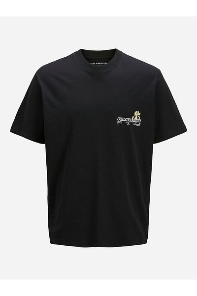 Jack & Jones Jcorecharge Graphic Print Crew Neck T-Shirt
