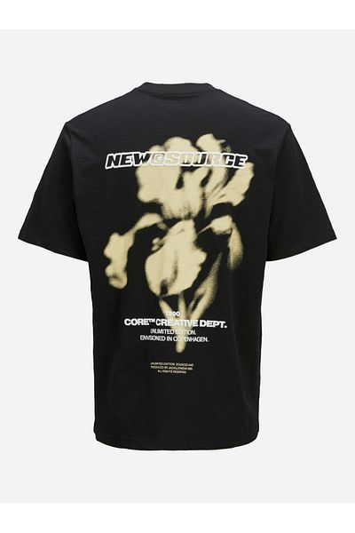 Jack & Jones Jcorecharge Graphic Print Crew Neck T-Shirt