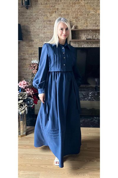 Cardella Vest Dress with Tie-Up Sides, Hijab Compatible Tie-Up Vest Dress