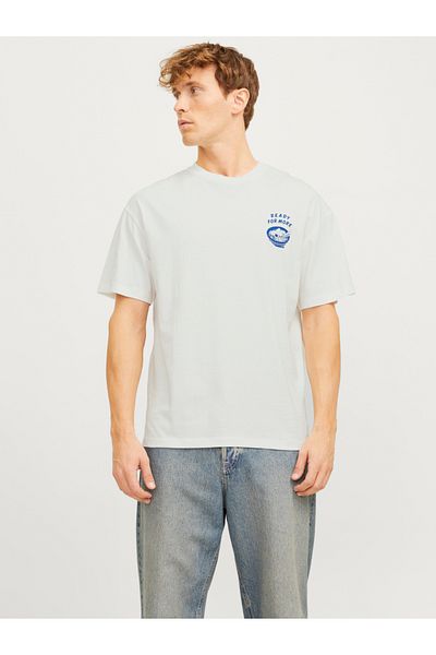 Jack & Jones Graphic Print Crew Neck T-Shirt