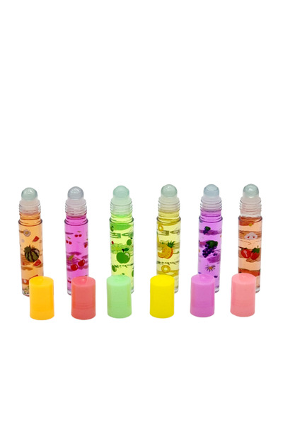 Geraldy Set 6 Luciu buze cu aromă de fructe