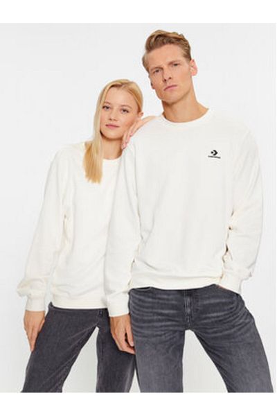 converse Unisex Sweatshirt 10023861-A09 Ecru
