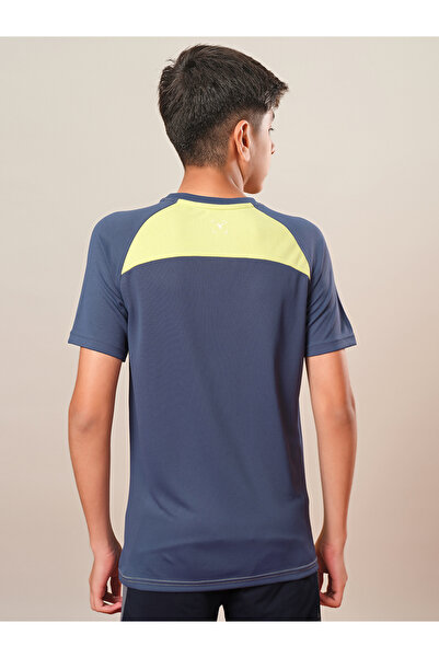 Technosport By Styli Boys Color Block Raglan Sleeves T-Shirt