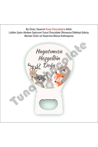 Tuna Chocolate Çikolata & Hediyelik 25 Adet Kişiye Özel Baskılı Açacak Balon ...
