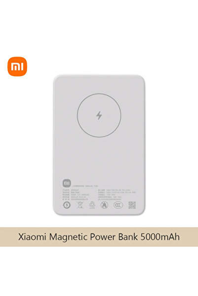 Xiaomi Magsafe Powerbank 5000Mah USB-C iki yönlü hızlı şarj