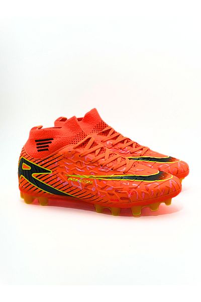 ZSHOES Cizme de fotbal Premium Turf Field cu șosete cu talpă TPU