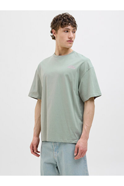 Jack & Jones Graphic Print Round Neck T-Shirt