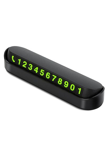 OEM Car Phone Number Holder, For Temporary Parking, Open/Closed Position, Magnetic Numbers