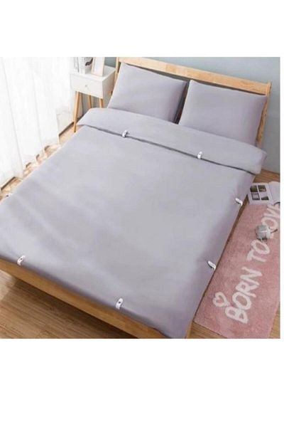 OptaPro 4 Pieces Latch Quilt Blanket Fixing Clip Duvet Cover Holder