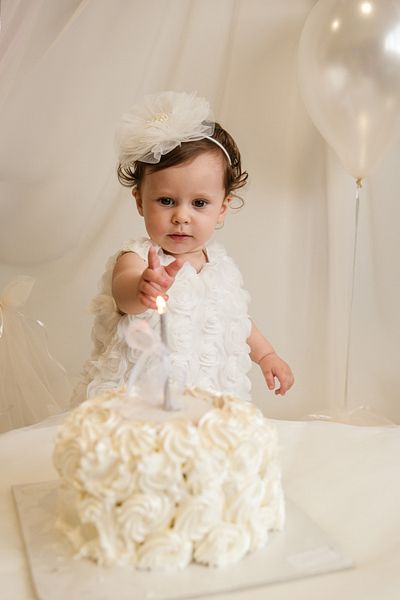 ministok Rose Back Tie Baby Girl Suit