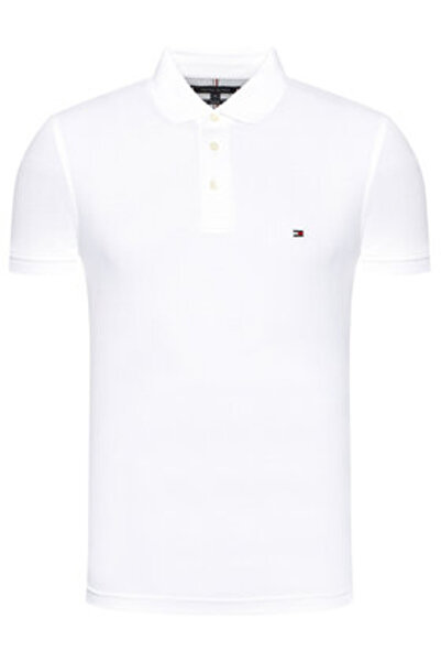 Tommy Hilfiger Polo bărbați MW0MW17771YBR Alb