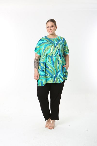 XL Modam Xlmodam Women's Multicolor Lycra Tunic with Large Size