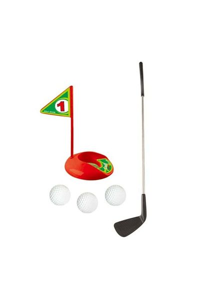 OEM Mini Golf Set for Children, Accessories 1 Club and 3 Balls, Tnagora®, Multicolor, 60 cm