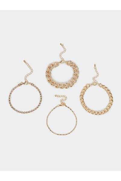 Styli Set of 4 - Embellished Link Chain Bracelet