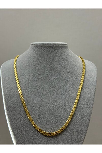 XUPING JEWELRY 22K gold şık altın kaplama çelik kolye paslanmaz kararmaz