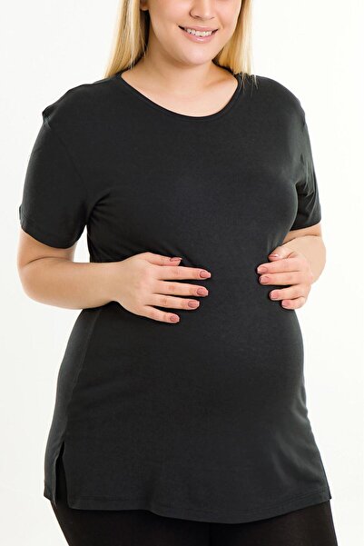 Tuess Pregnant T-shirt Black