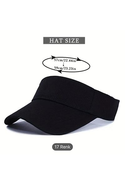 LAGRANZE Unisex Visor Hat with Uv Protection