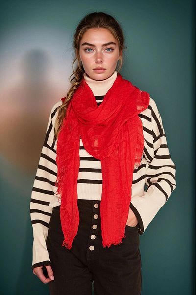 bacc Red Pareo Shawl Bcnsv-2513479