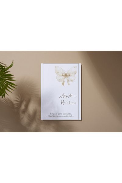 ARLetikettasarım Mevlüt Souvenir Card 9,5X15 cm 49 Pieces - Arletikettasarım
