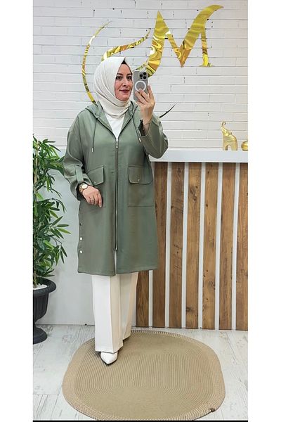 Meryemce Butik OVERSIZE CUPRA CUPRA ΚΑΠΑΚΙ (Κατάλληλο για μέγεθος έως 50)