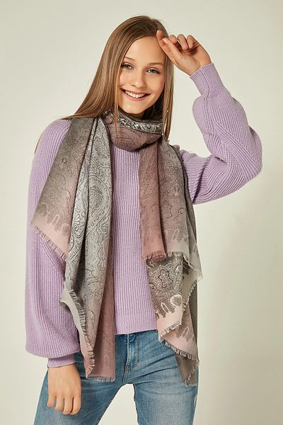 bacc Pink Etro Patterned Shawl Bcnsv-2511189