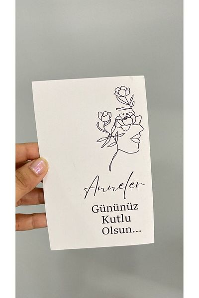 ARLetikettasarım Mother's Day Card 9,5X15 cm 49 Pieces - Arletikettasarım