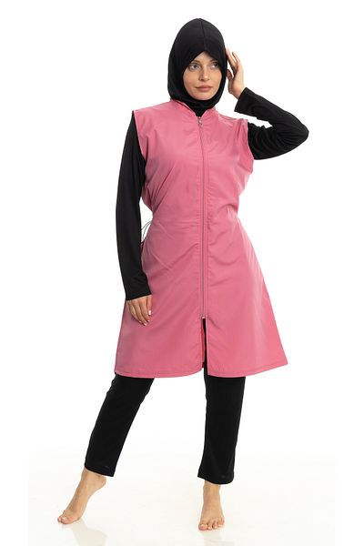 Differend Vest Hijab Swimsuit Set of 4