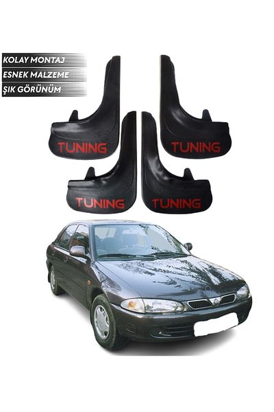 SONİKON LİNE Proton 416 Compatible Tuning Written 4-Piece Fender Mudguard Dust Cover Modified