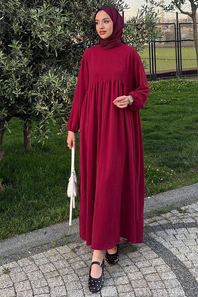 Tesettür Diyarı Robed Ayrobin Dress