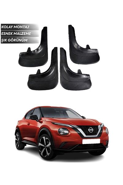 SONİKON LİNE Nissan Juke Compatible 4-Piece Mudguard Mudflap Dust Cover Modified