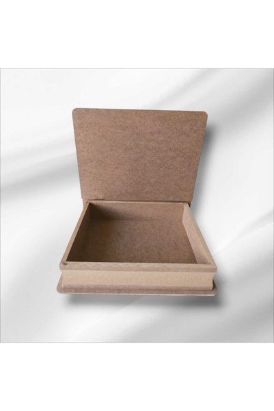 Home Wooden-Paintable-Decorative Book Box