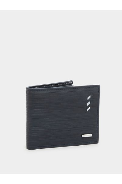 Styli Two Fold Blue Wallet