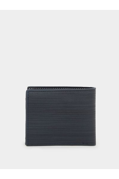 Styli Two Fold Blue Wallet