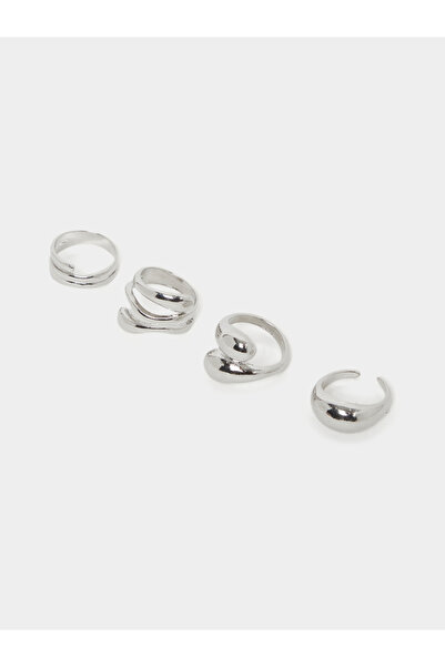 Styli Set of 4 - Silver Plated Ring