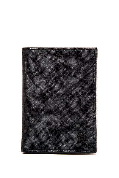Mavi Seal Logo Black Wallet 092240-900