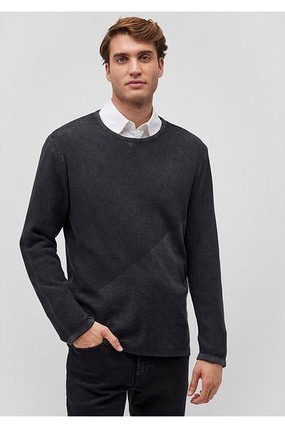 Mavi Crew Neck Black Sweater Slim Fit / Slim Fit 070702 -900