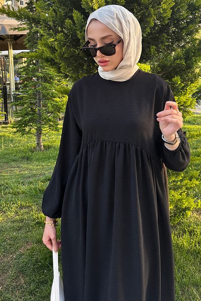 Tesettür Diyarı Φόρεμα Ayrobin με ρόμπα