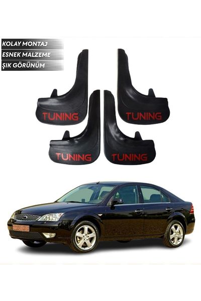 SONİKON LİNE Ford Mondeo 2001-2007 Compatible Tuning Written 4-Piece Fender Mudguard Dust Cover Modified