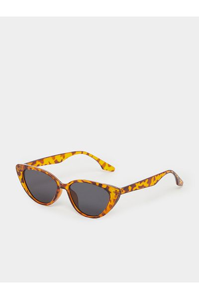 Styli Tortoiseshell Print Cat Eye Sunglasses