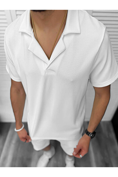 dehaine Men's Summer Set, Shorts and Shirt 8207A