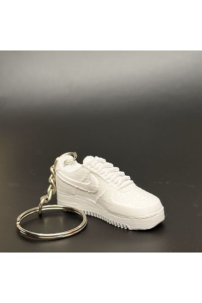 Chamelon Studio Airforce 1 Shoe Keychain / Shoe Keychain / 3D Sneaker / Three-Dimensional Printing Keychain