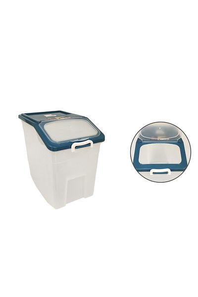 Living Plastic storage box with lid, 10 liters