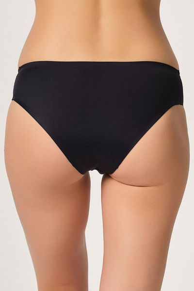 emosavm Black Bonding Laser Cut Panties